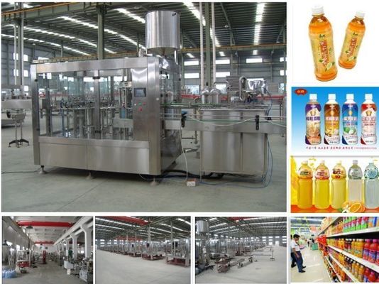 China Halb füllende Saft-Flaschenabfüllmaschine-hohes Produktivitäts-Getränkeabfüllende Selbstausrüstung fournisseur