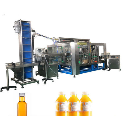 3 in 1 konzentrierte Saft-Flaschenabfüllmaschine/Saft-füllende Ausrüstung für Haustier-Flasche fournisseur