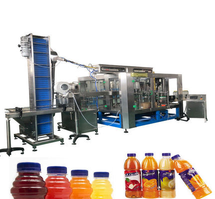 3 in 1 konzentrierte Saft-Flaschenabfüllmaschine/Saft-füllende Ausrüstung für Haustier-Flasche fournisseur