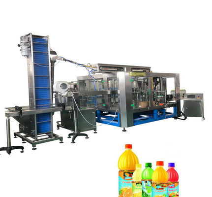 3 in 1 konzentrierte Saft-Flaschenabfüllmaschine/Saft-füllende Ausrüstung für Haustier-Flasche fournisseur