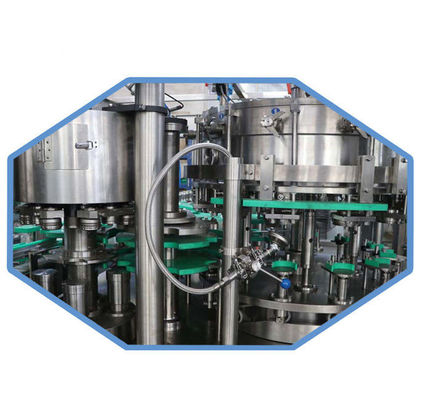 Getränkedosen-Füllmaschine, volle automatische gekohlte Maschine des Saft-2-1 fournisseur