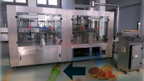 füllende Maschine des Saft-5000BPH der Linien-automatisches ausspülendes Füllen und Mit einer Kappe bedecken fournisseur