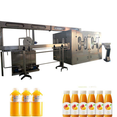 2000BPH 500ml 3 in 1 abfüllender Saft-Ausrüstung fournisseur