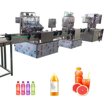 Kapazität der Saft-füllenden und Flaschenabfüllmaschine-2000BPH fournisseur